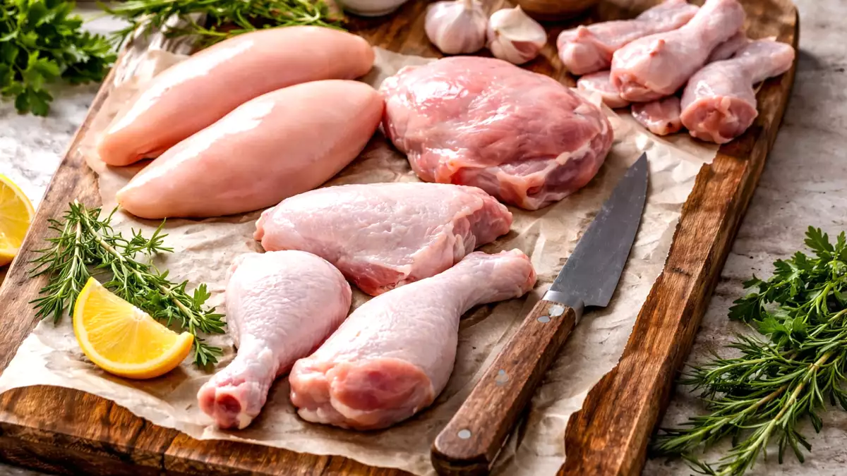 Qué parte del pollo usar según la receta que vayas a cocinar