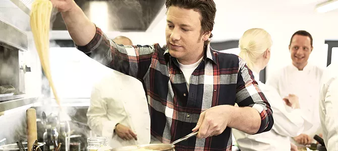Jamie Oliver. Revolucionario de la cocina casera y saludable