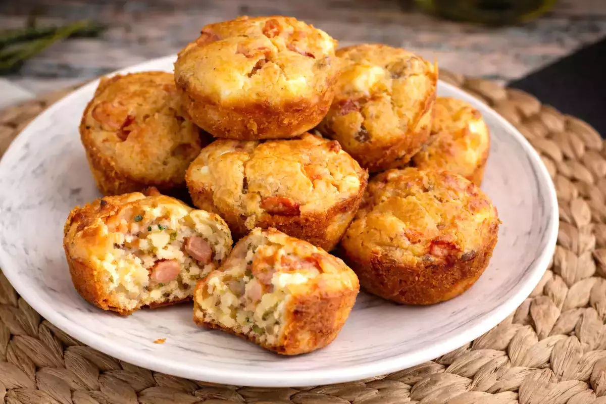 Muffins salados para días sin ideas. 8 recetas para cuando no sabes qué cocinar, pero quieres comer bien