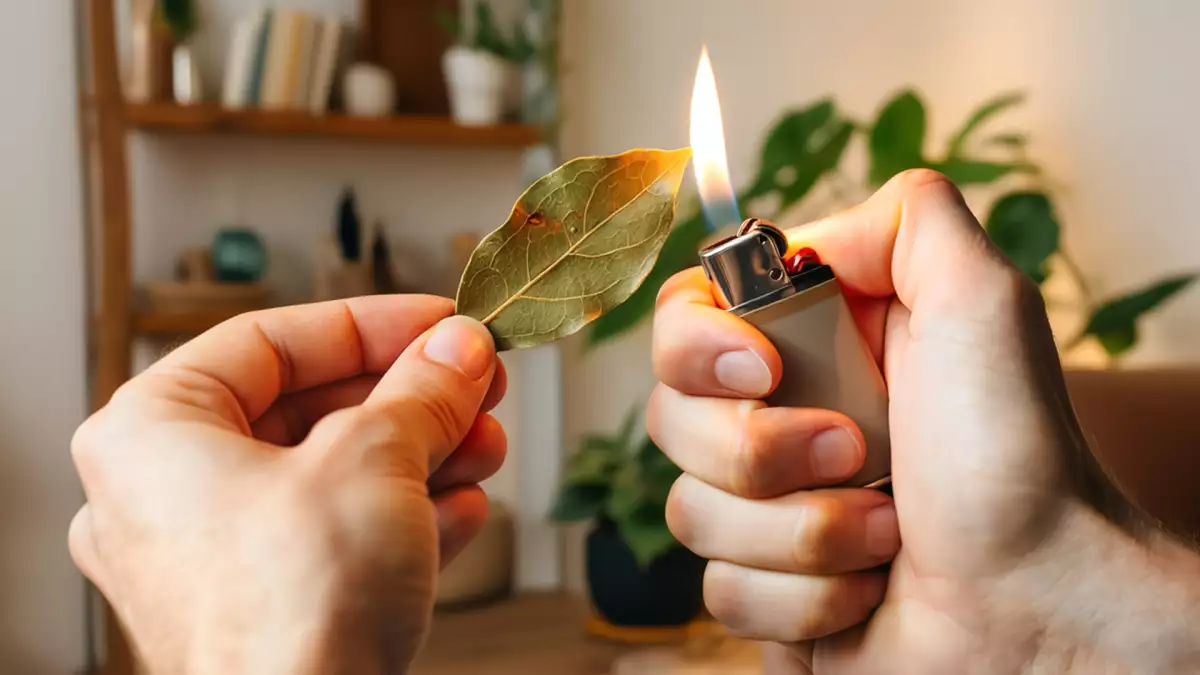 Qué pasa realmente si quemas una hoja de laurel: explicación del fenómeno viral y lo no demostrado