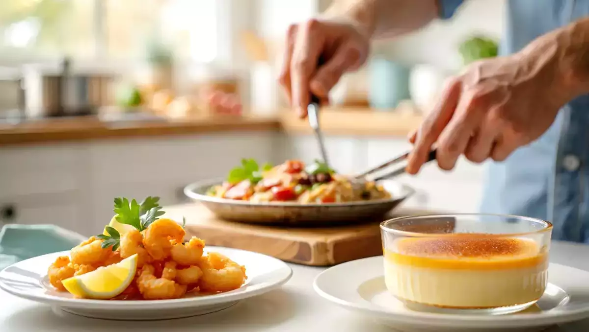 Menú diario, 12 de mayo: delicias asiáticas, sabores argentinos y un dulce final