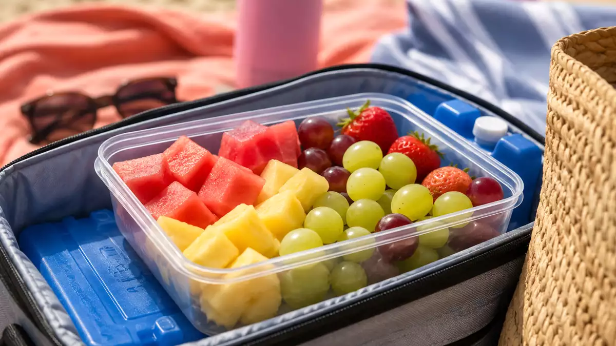 Cómo llevar fruta a la playa sin que el calor te juegue una mala pasada