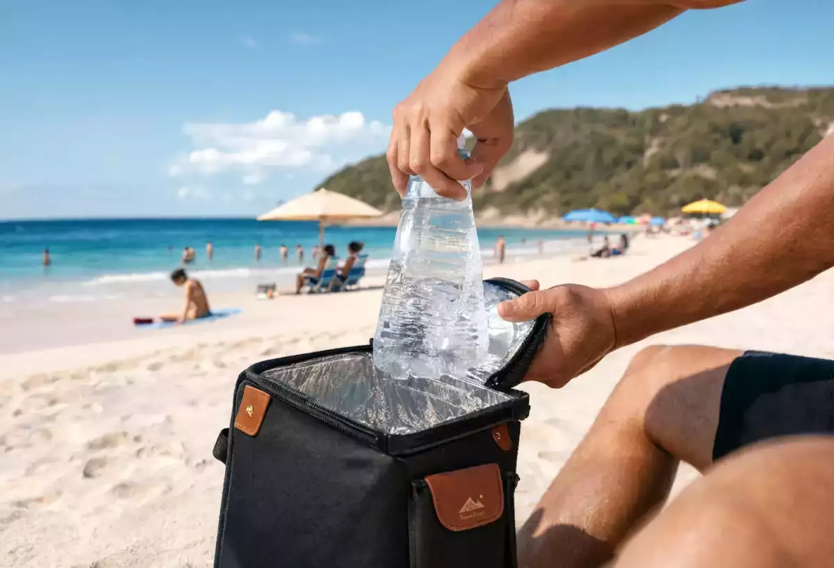 El error que hace que tus bebidas se calienten antes en la playa y cómo evitarlo