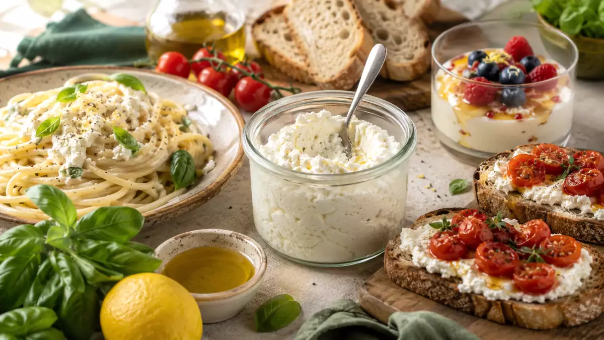 ¿Te ha sobrado ricotta? Ideas fáciles para aprovecharla en recetas dulces y saladas