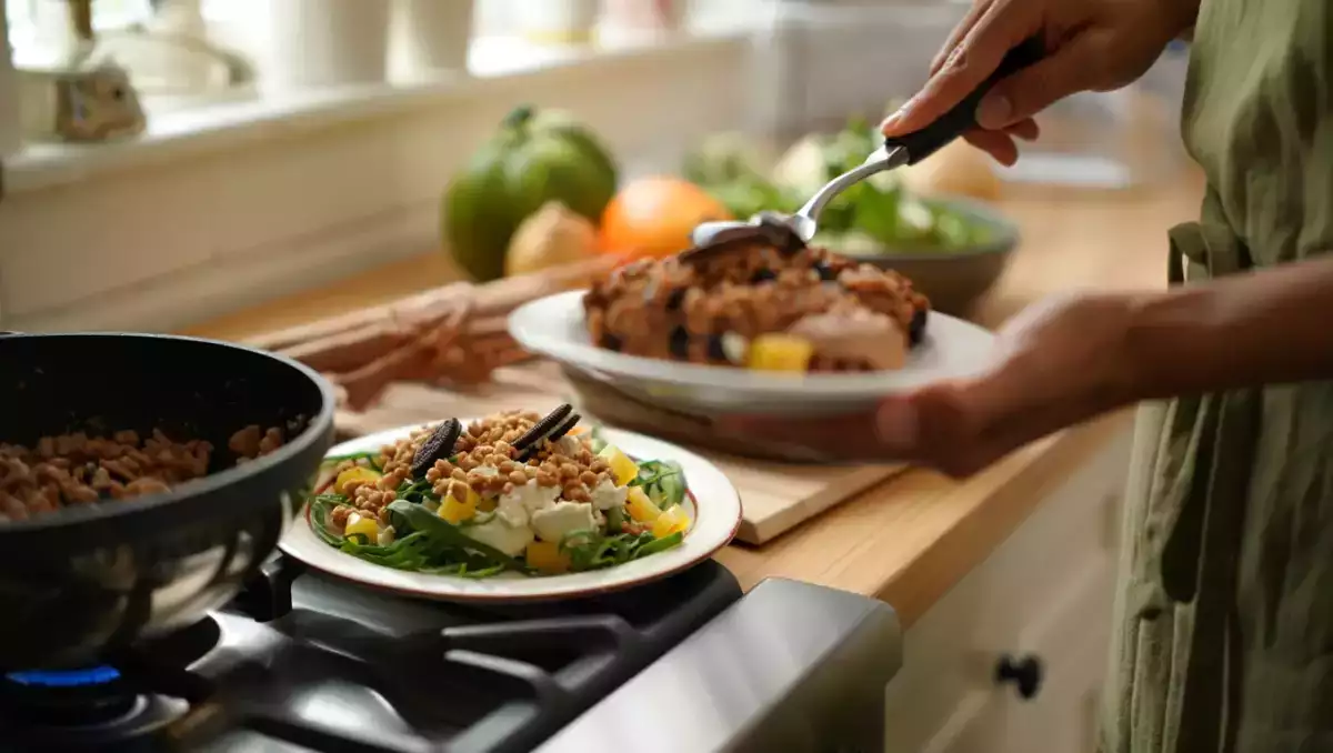Menú vegetariano, 3 de julio: pepino con toque japonés, conchiglioni de espinacas y cookies Oreo