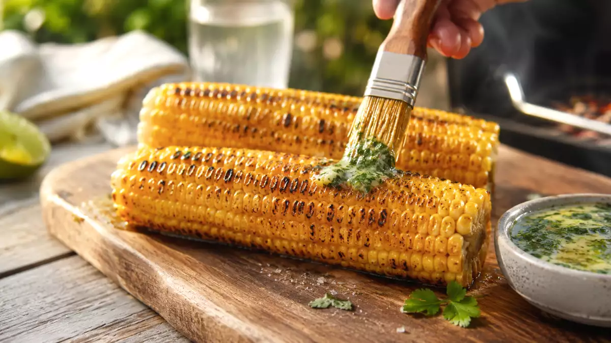 Cómo asar mazorcas de maíz a la barbacoa para que queden tiernas, dulces y con sabor a brasa
