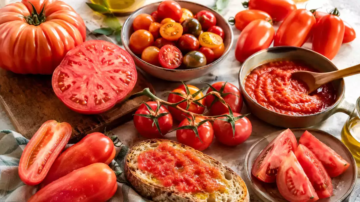 Qué tomate elegir para cada receta: gazpacho, ensalada, salsa o pan con tomate