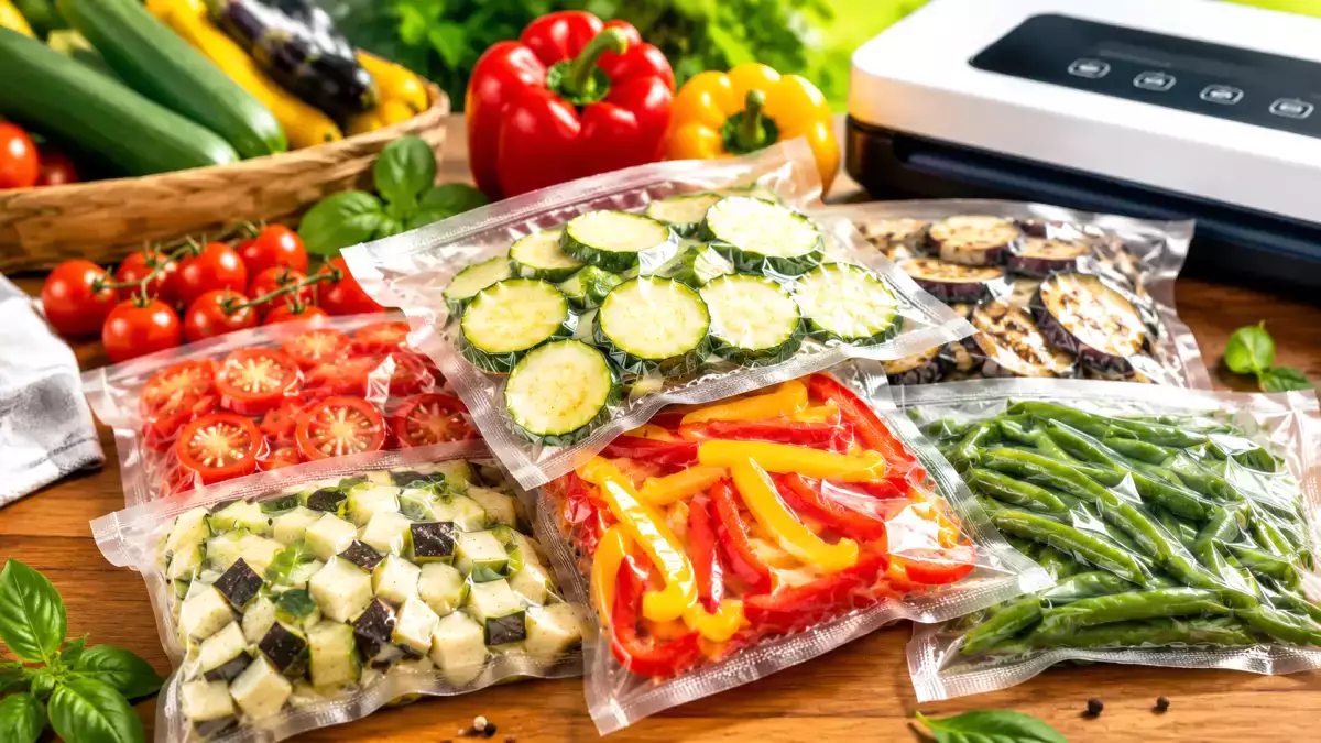 Verduras de verano al vacío: guía práctica para conservarlas y disfrutar de su sabor durante más tiempo