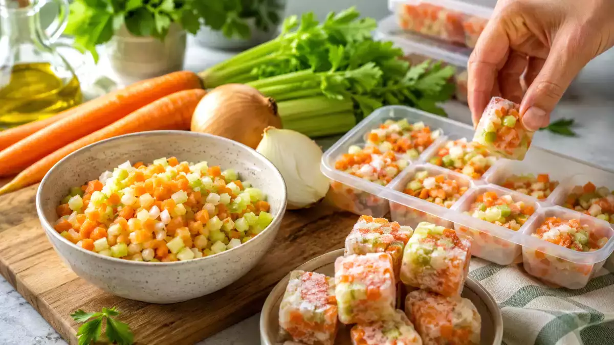 Soffritto italiano para congelar: la guía para tener una base que te solucionará comidas y cenas durante meses