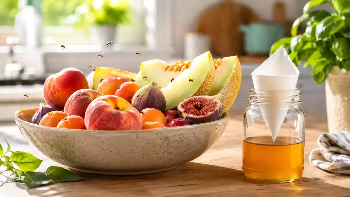 Adiós a las moscas de la fruta: el remedio natural y facilísimo para proteger la fruta de verano sin productos químicos