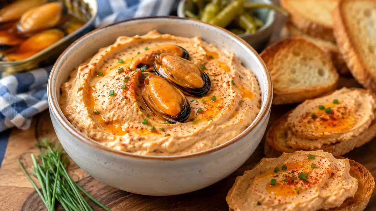 El aperitivo más fácil del verano se prepara en 5 minutos con una lata de mejillones y queso crema