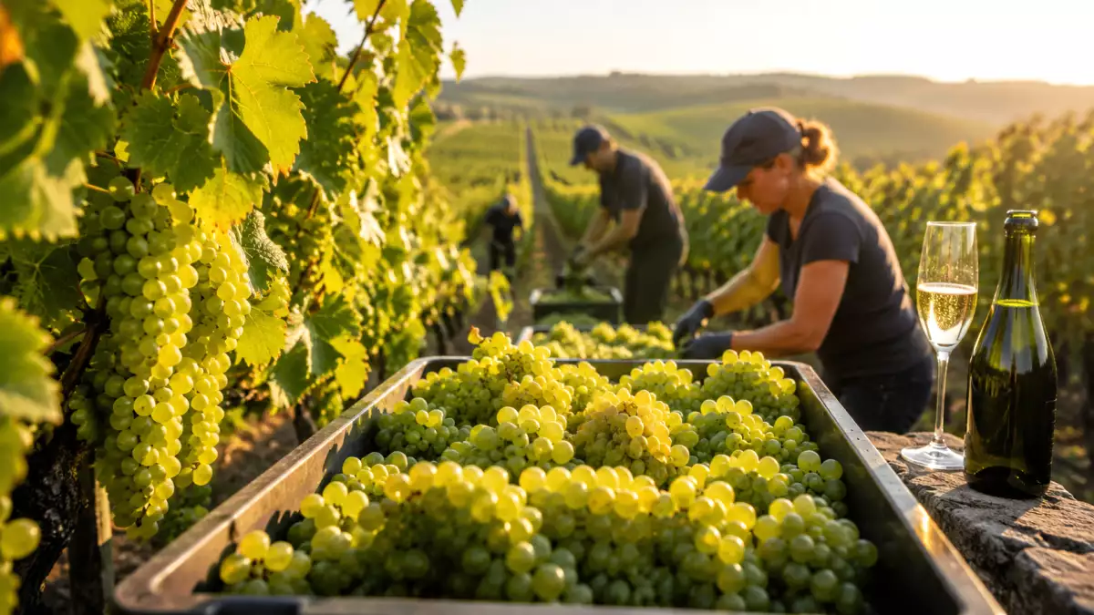 Vendimia récord en Champagne: ¿por qué se recogen las uvas cada vez antes y qué puede cambiar en el vino que beberemos?