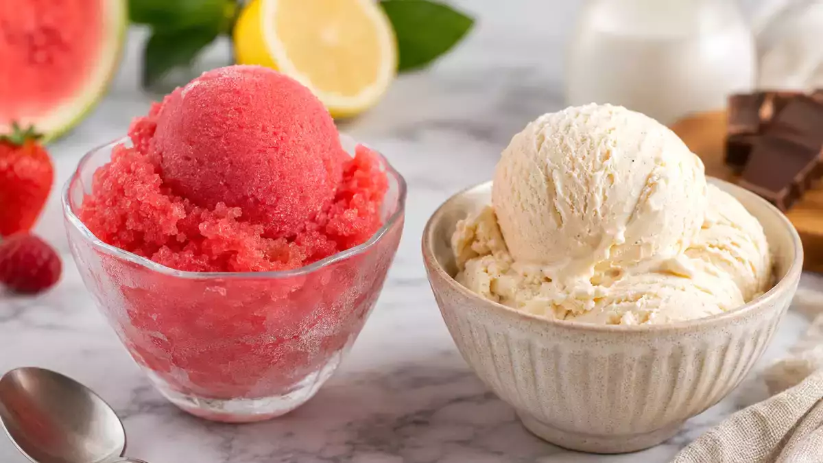 ¿Sorbete o helado para la merienda? La etiqueta “ligero” no siempre cuenta toda la verdad