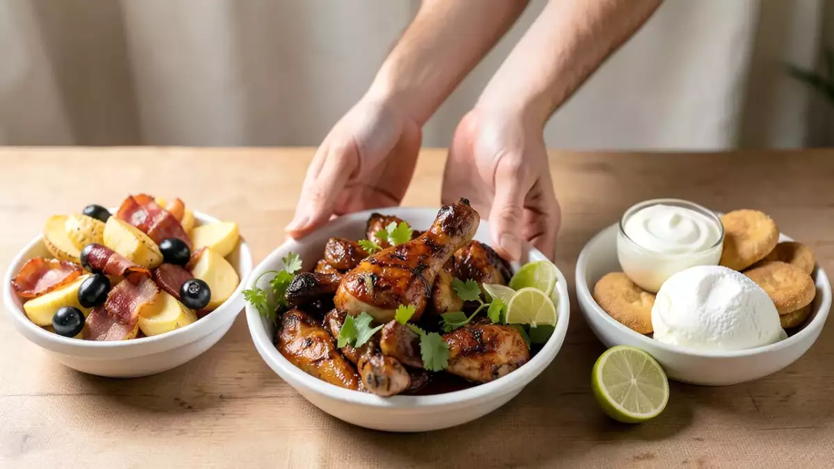 Menú diario, 27 de septiembre: delicias de patatas, pollo y pastelitos de yogur