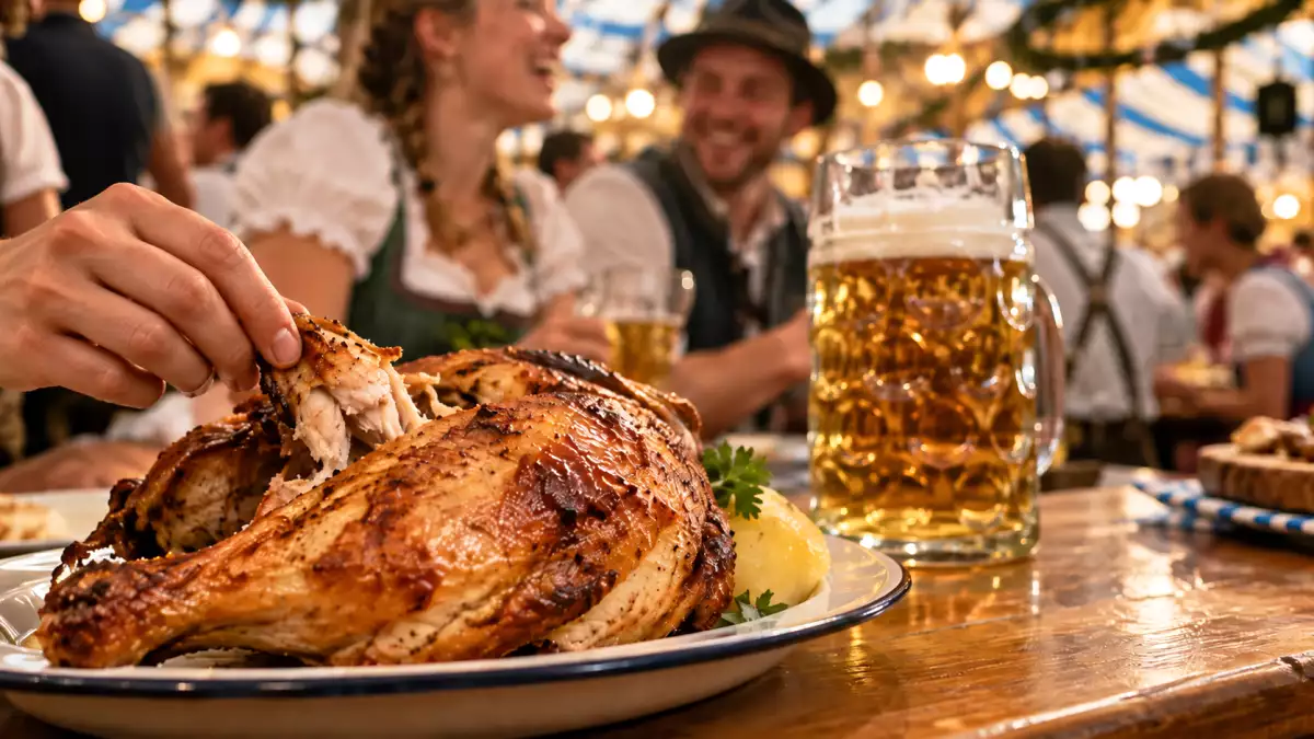 Más allá de las salchichas y los pretzels: qué se come realmente en el Oktoberfest