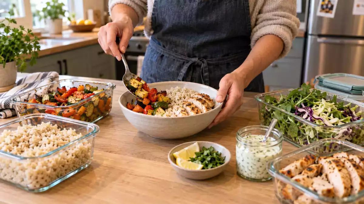 ¿Llegas a la cena sin ganas de empezar de cero? Prepara ingredientes, no cinco menús completos