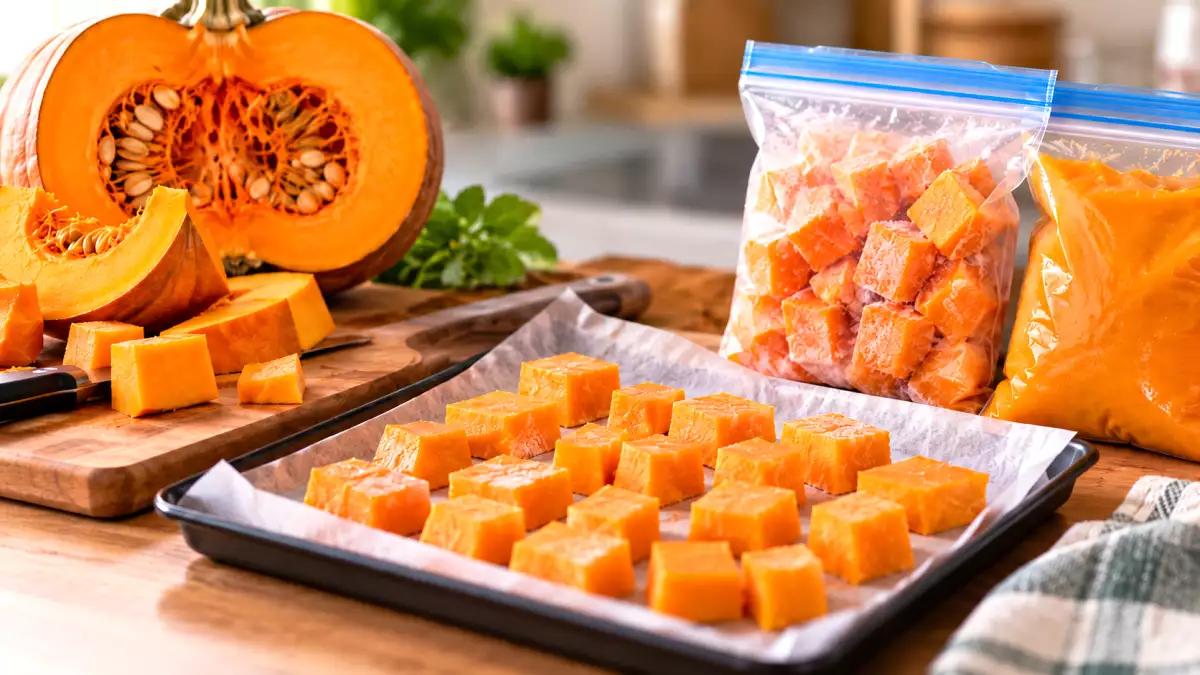 Cómo congelar la calabaza para conservar mejor su textura y su sabor