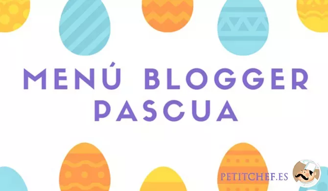 Menú blogger para Pascua
