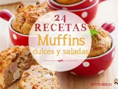 Muffins, 24 recetas dulces y saladas
