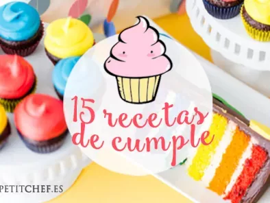15 recetas de cumpleaños