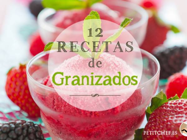 12 recetas de granizados para soportar el calor