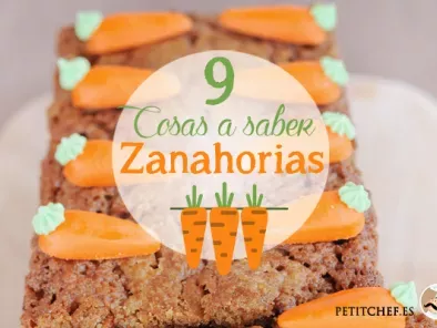 Zanahoria, 9 cosas que probablemente no sabías