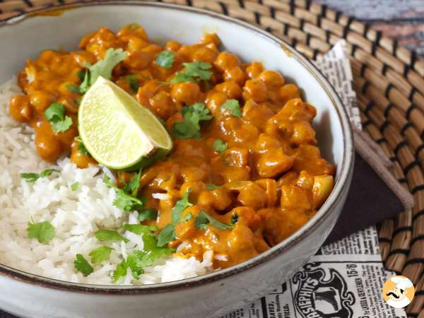 Este curry de garbanzos hará que tu almuerzo sepa a viaje exótico