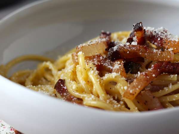 Carbonara auténtica: por qué el guanciale no es lo mismo que el bacon