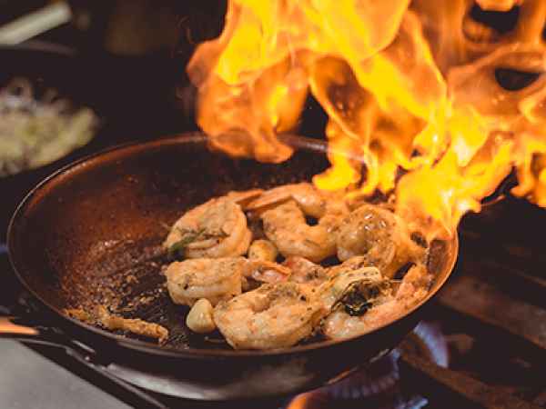 Una técnica muy fogosa: el flambeado