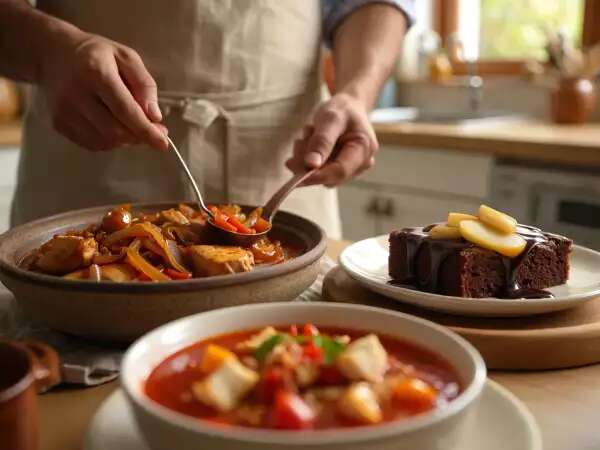 Menú diario, 6 de mayo: sabores de la tierra y un toque dulce