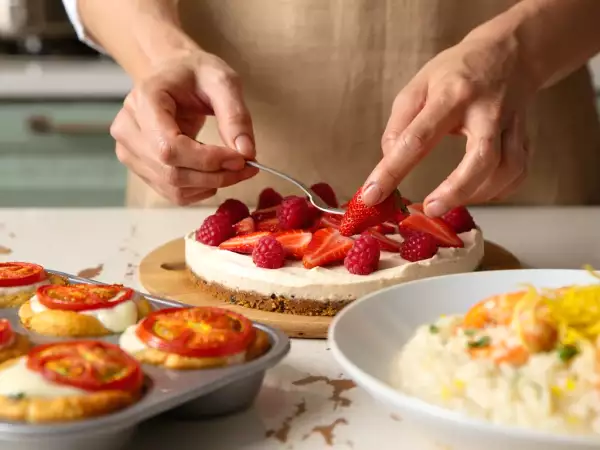 Menú diario, 24 de mayo: Delicias de muffins, risotto y cheesecake
