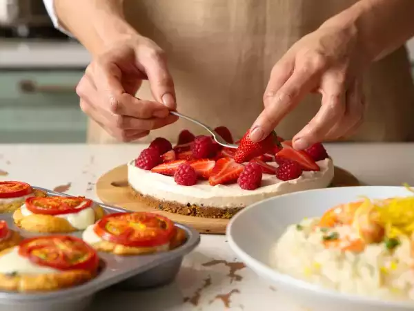 Menú diario, 24 de mayo: Delicias de muffins, risotto y cheesecake