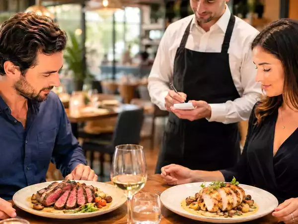 La razón por la que nunca te preguntan el punto del pollo en un restaurante