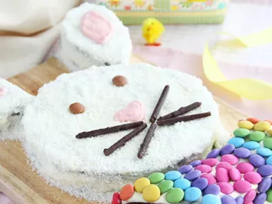 ¡A los niños les encantará esta tarta de conejo de Pascua!