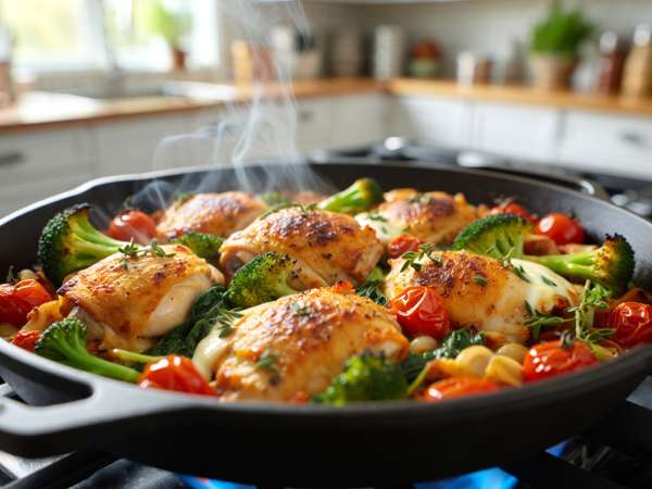 8 recetas rápidas y fáciles para cocinar en sartén: soluciones para comidas y cenas en minutos