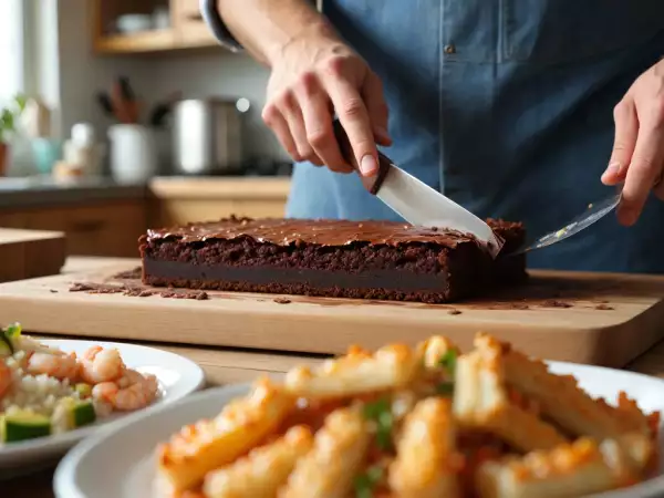 Menú del día, 30 de junio: Deliciosos palitos de hojaldre, ensalada refrescante y brownie de chocolate