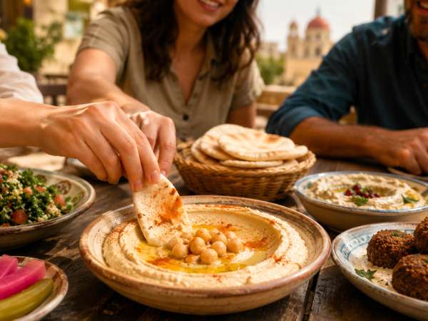 Mezze, las “tapas” libanesas: pequeños platos y recetas para viajar con el paladar