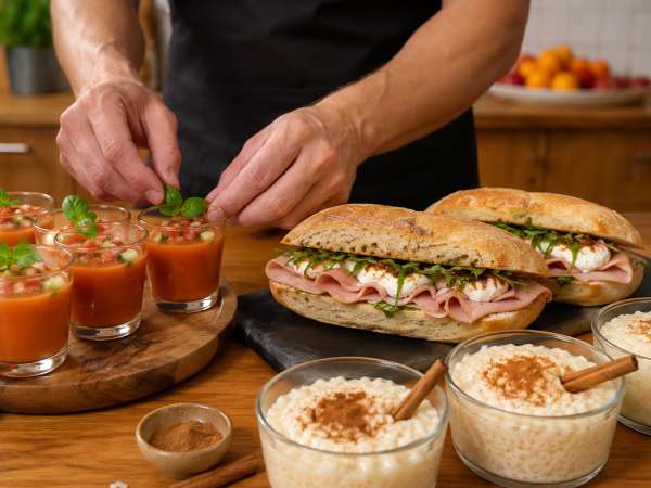 Menú diario, 10 de julio: sabores veraniegos con un toque gourmet