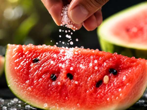 Sal en la sandía: el truco viral que promete hacerla más dulce, ¿funciona?