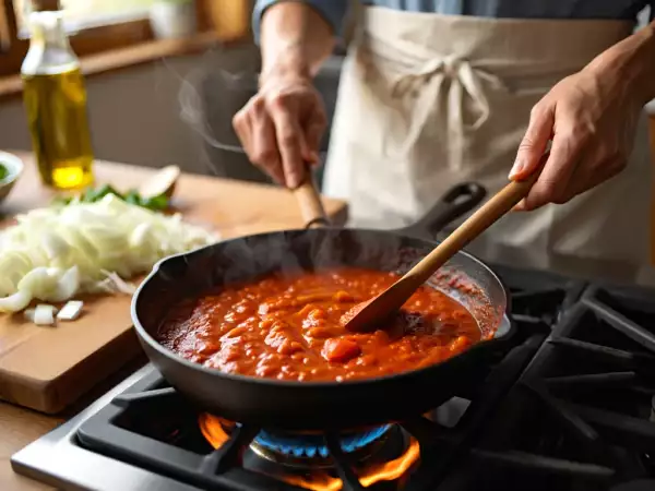 Menú vegetariano, 6 de julio: Gazpacho de sandía, pimientos fritos rellenos y sándwich de helado casero