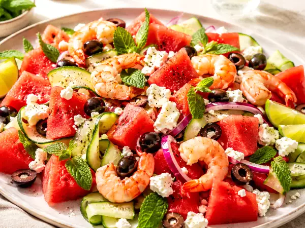 Grandes chefs enseñan cómo combinar sandía con sabores salados para crear platos que sorprenden