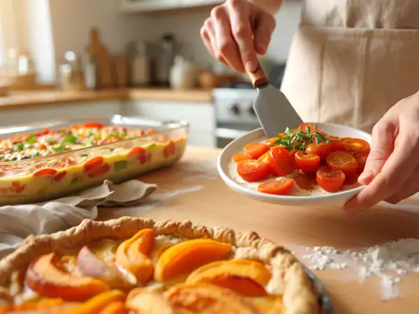 Menú vegetariano, 10 de agosto: sabores frescos y coloridos con tomates, verduras y albaricoques