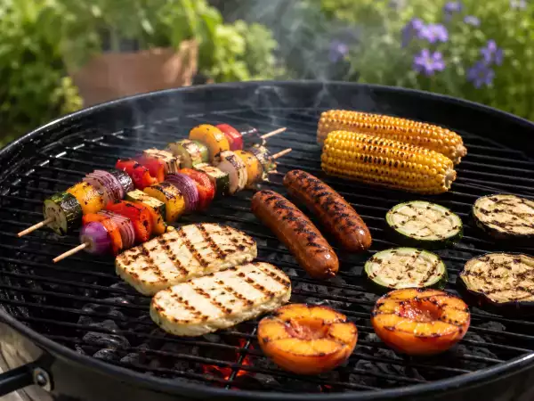 Barbacoa sin carne: verduras, quesos, frutas y legumbres que quedan de maravilla a la parrilla