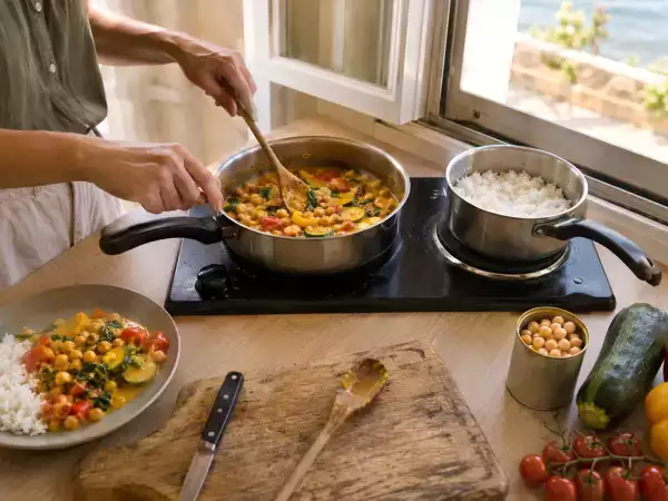 7 cenas fáciles para un alojamiento vacacional con pocos utensilios