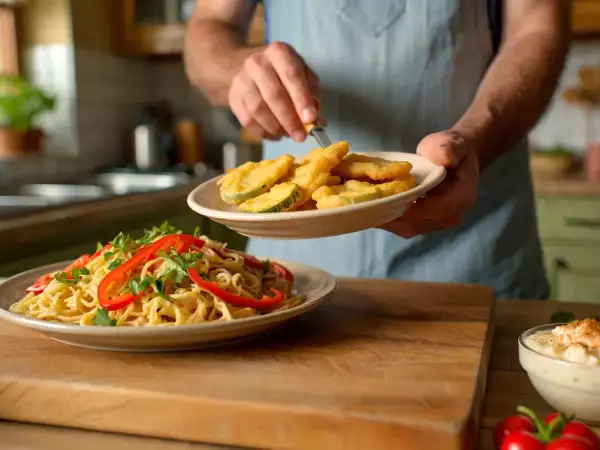 Menú vegetariano, 19 de agosto: delicias crujientes y frescas para un día soleado