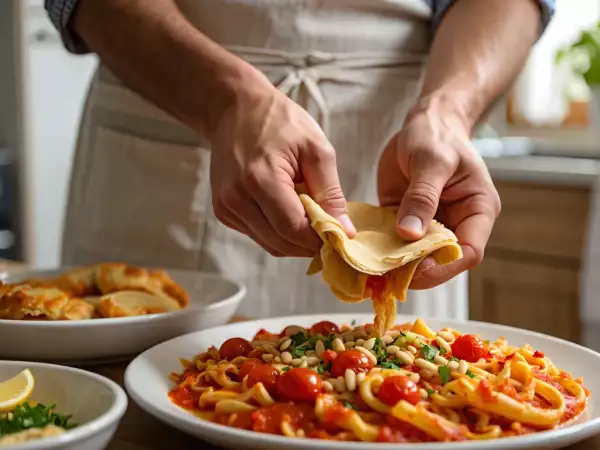Menú diario, 24 de agosto: mejillones a la vinagreta, espaguetis con tomate cherry y corbatas dulces de Unquera