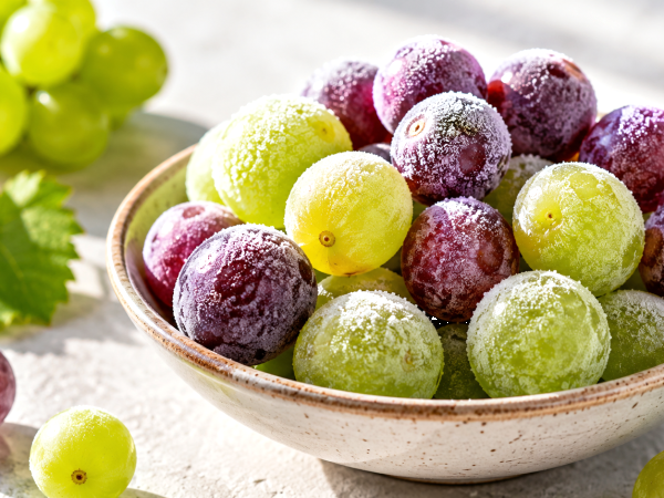 ¿Has probado a congelar uvas? El sencillo truco para convertirlas en un bocado fresco