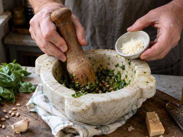 No tires la corteza del parmesano: conviértela en un pesto lleno de sabor en pocos minutos