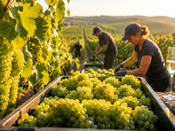 Vendimia récord en Champagne: ¿por qué se recogen las uvas cada vez antes y qué puede cambiar en el vino que beberemos?