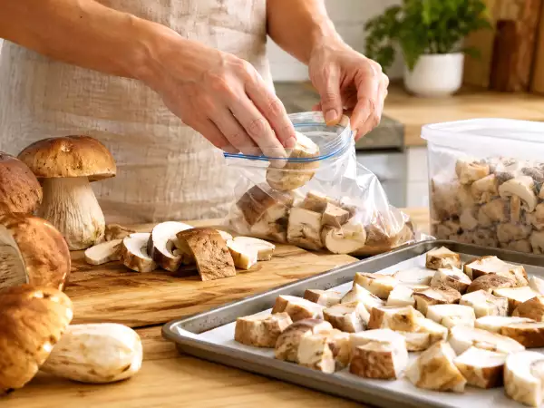 Cómo congelar boletus frescos para conservar mejor su aroma y textura